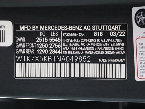 Certified 2022 Mercedes-Benz AMG GT 43 image 35