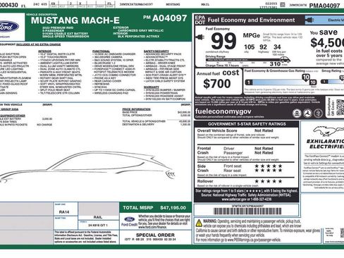 Used 2023 Ford Mustang Mach-E Premium RWD image 29