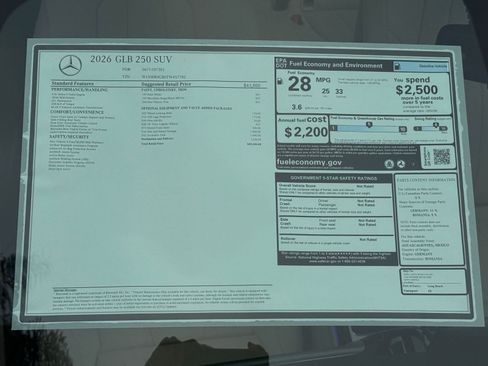 New 2026 Mercedes-Benz GLB 250 image 31