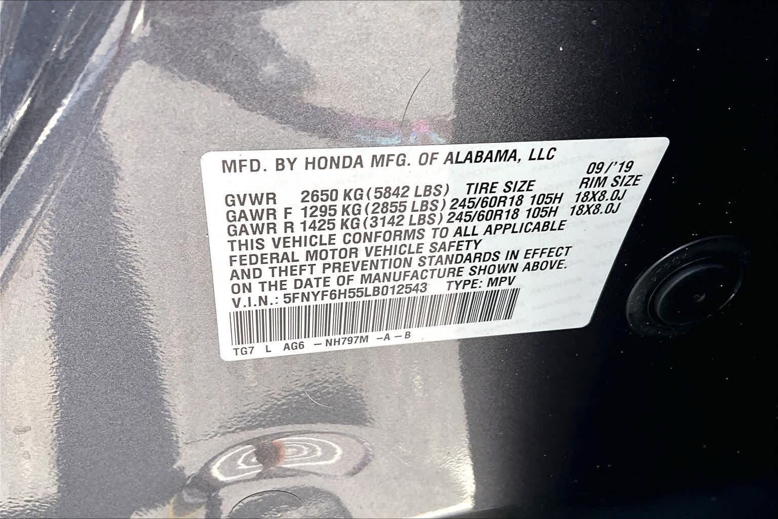 Used 2020 Honda Pilot EX-L image 33