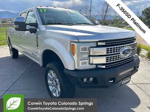Used 2017 Ford F350 Platinum w/ Platinum Ultimate Package AWD/4WD image 1