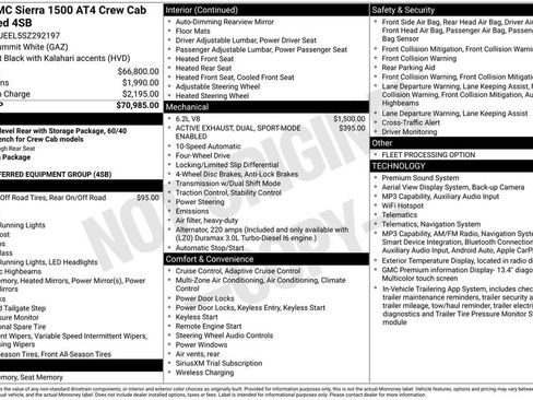 Used 2025 GMC Sierra 1500 AT4 AWD/4WD image 43