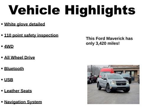 Used 2024 Ford Maverick Lariat w/ 4K Tow Package image 55