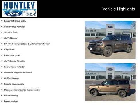 Used 2022 Ford Bronco Sport Big Bend w/ Convenience Package image 2