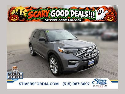 Used 2022 Ford Explorer Platinum w/ Equipment Group 601A