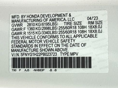 Used 2023 Honda Pilot LX image 31