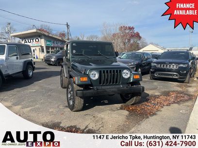 Used 2002 Jeep Wrangler X