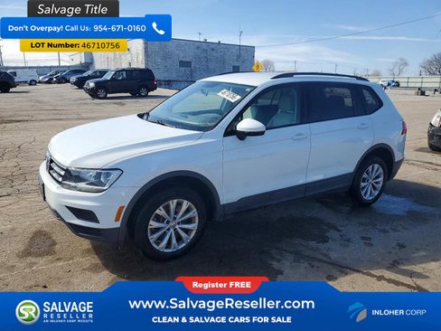 Used 2020 Volkswagen Tiguan S FWD image 1