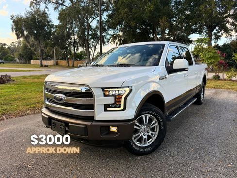 Used 2015 Ford F150 Lariat w/ FX4 Off-Road Package AWD/4WD image 1