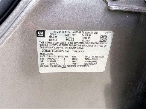 Used 2011 Chevrolet Equinox LTZ FWD image 32