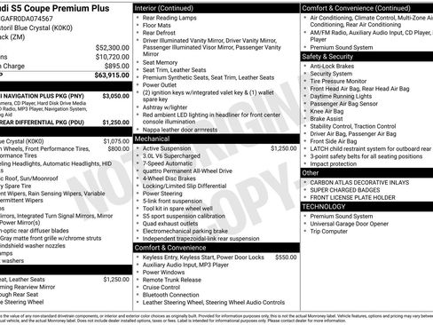 Used 2013 Audi S5 Premium Plus w/ Audi MMI Navigation Plus Pkg image 32