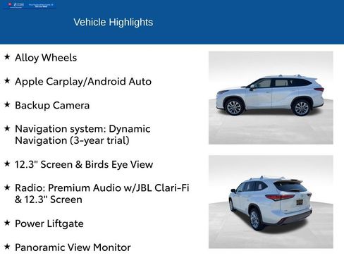 Used 2021 Toyota Highlander Limited AWD/4WD image 2