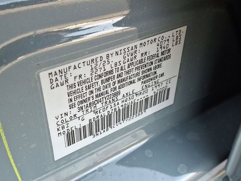 New 2026 Nissan Sentra SV w/ SV Convenience Package image 10