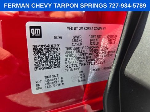 New 2026 Chevrolet Trax LS FWD image 21