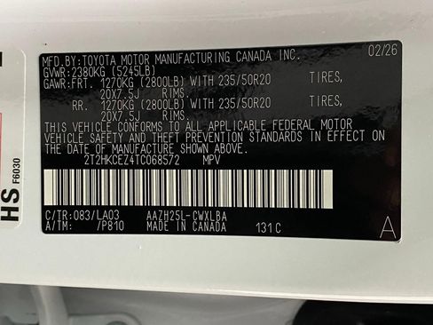 New 2026 Lexus NX 350h NX 350H LUXURY AWD image 35