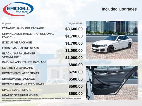 Used 2023 BMW M550i xDrive w/ Dynamic Handling Package AWD/4WD image 11