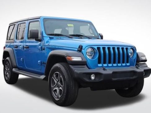 Used 2021 Jeep Wrangler Unlimited Sport image 1