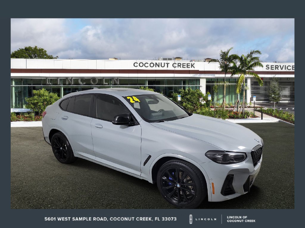 Used 2024 BMW X4 M40i w/ Premium Package AWD/4WD 360° Tour