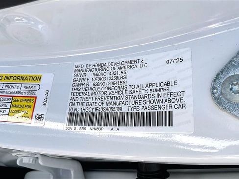 Used 2025 Honda Accord SE image 33
