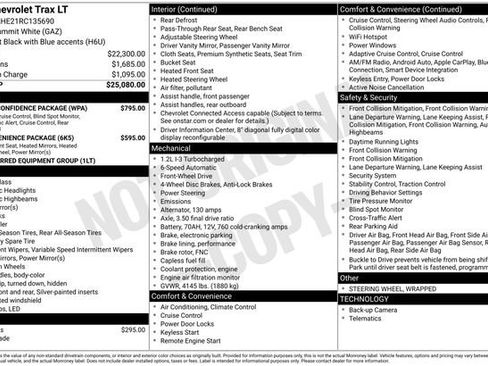 Used 2024 Chevrolet Trax LT w/ Driver Confidence Package image 35