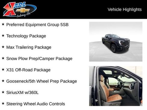 Used 2024 GMC Sierra 2500 Denali Ultimate w/ Max Trailering Package AWD/4WD image 2