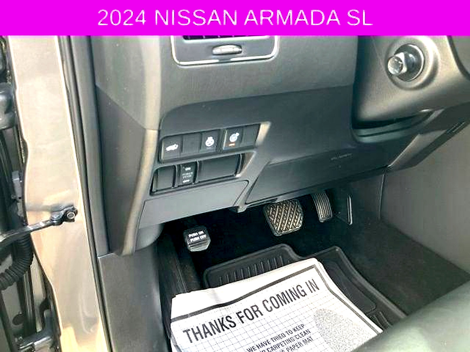 Used 2024 Nissan Armada SL w/ Midnight Edition Package RWD image 28