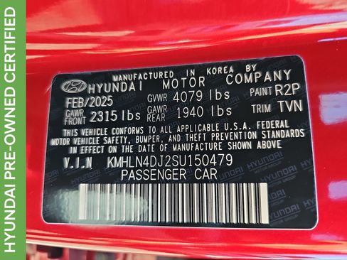 Certified 2025 Hyundai Elantra Limited image 42