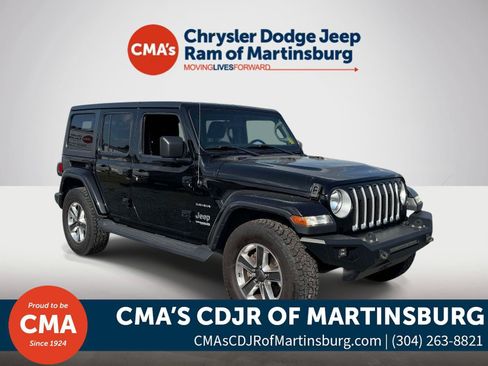 Used 2020 Jeep Wrangler Unlimited Sahara w/ Cold Weather Group AWD/4WD image 1