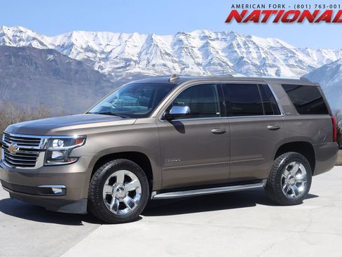Used 2015 Chevrolet Tahoe LTZ RWD image 1