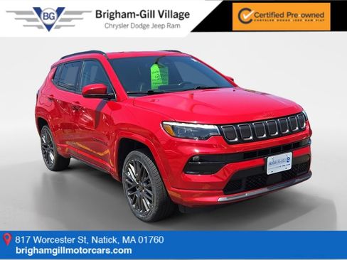 Certified 2022 Jeep Compass Limited w/ (RED) Package AWD/4WD image 1