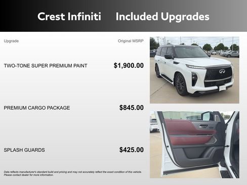 Certified 2026 INFINITI QX80 Autograph w/ Premium Cargo Package AWD/4WD image 5