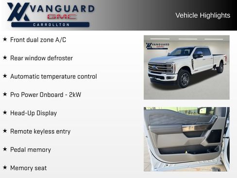 Used 2026 Ford F350 Platinum w/ Platinum Plus Package image 16