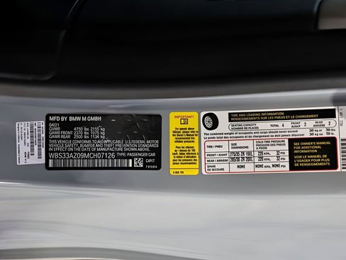 Used 2021 BMW M4 Competition w/ M Carbon Exterior Package image 73