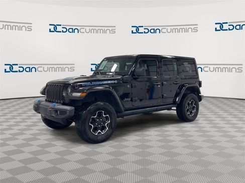 Used 2021 Jeep Wrangler Unlimited Rubicon 4xe w/ Cold Weather Group image 4