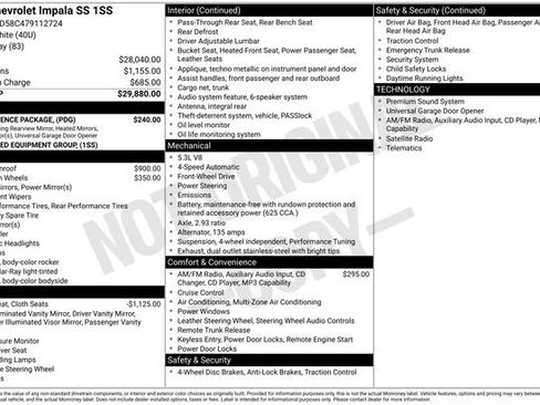 Used 2007 Chevrolet Impala SS w/ Convenience Package image 4