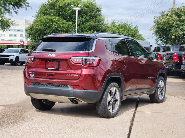 Certified 2021 Jeep Compass Limited w/ Sun and Sound Group AWD/4WD image 7