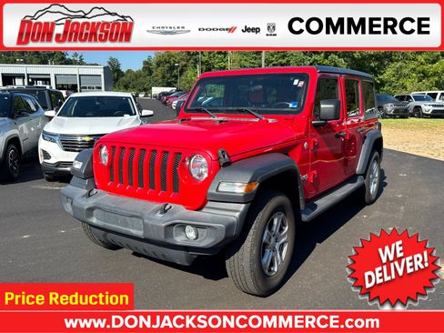Used 2020 Jeep Wrangler Unlimited Sport S AWD/4WD image 1