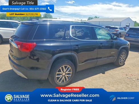 Used 2018 GMC Acadia SLE w/ Driver Alert Package I AWD/4WD image 4