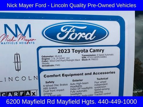 Used 2023 Toyota Camry SE image 36