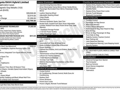 Used 2023 Toyota RAV4 Limited image 3
