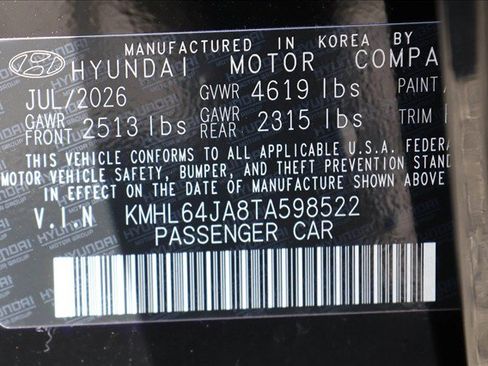 New 2026 Hyundai Sonata SEL AWD/4WD image 24