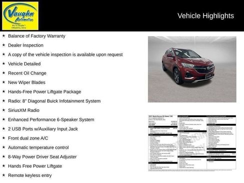 Certified 2021 Buick Encore GX Select image 13