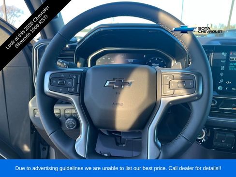 New 2026 Chevrolet Silverado 1500 RST w/ RST All Star Premium Package image 14