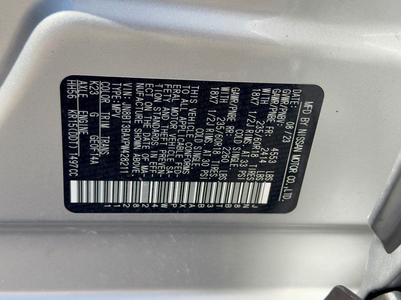Used 2023 Nissan Rogue SV FWD image 31