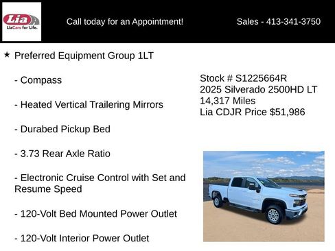 Used 2025 Chevrolet Silverado 2500 LT w/ Convenience Package AWD/4WD image 16