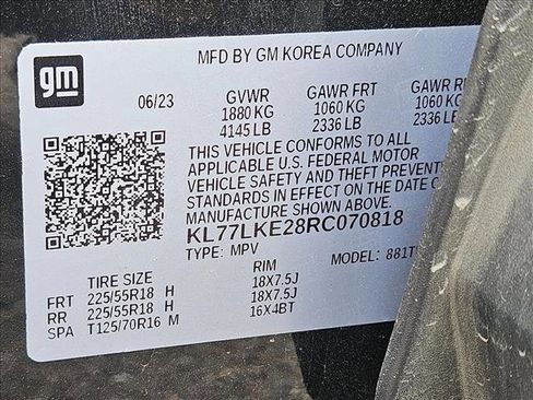 Used 2024 Chevrolet Trax ACTIV w/ Sunroof Package image 14