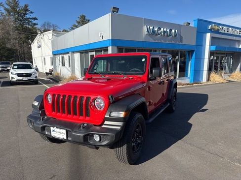 Used 2021 Jeep Wrangler Unlimited Sport image 1