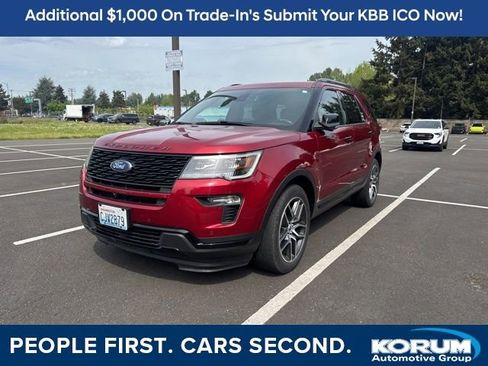 Used 2019 Ford Explorer Sport AWD/4WD image 1