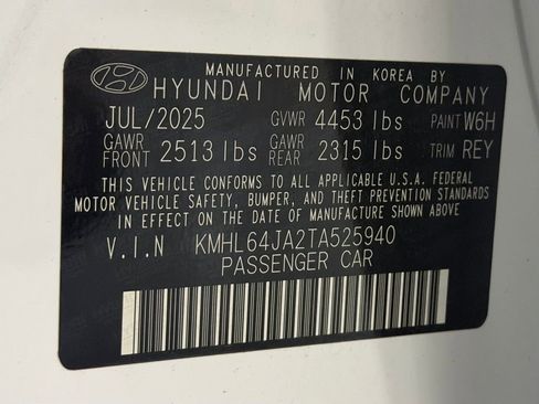 New 2026 Hyundai Sonata SEL FWD image 24