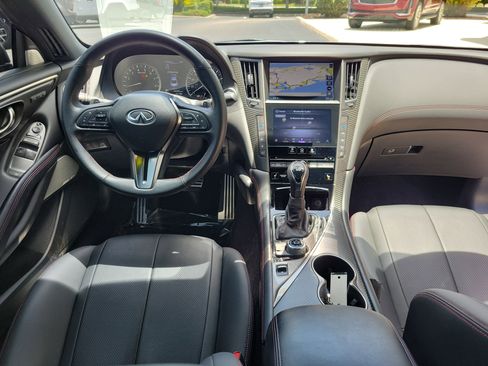 Used 2022 INFINITI Q60 Red Sport 400 w/ Carbon Fiber Package RWD image 13